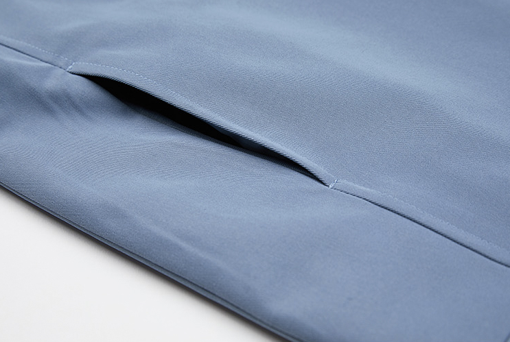 RT No. 2561 BLUE BUTTON COLLAR JK