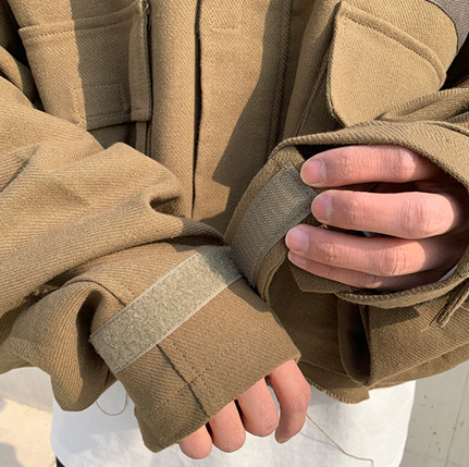 RT No. 3019 CROPPED HOODED JK