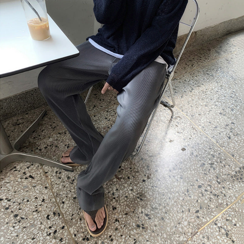 RT No. 1416 PLEATED WIDE PANTS
