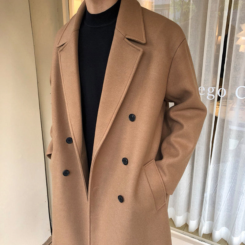 No. 3566 WOOLEN COLLAR COAT JK