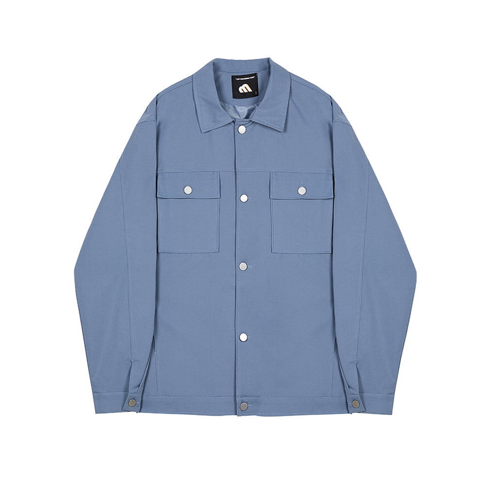 RT No. 2561 BLUE BUTTON COLLAR JK