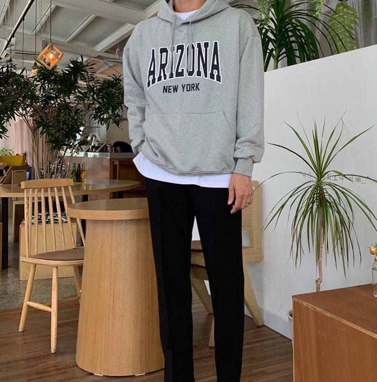 RT No. 5274 ARIZONA LETTERED HOODIE