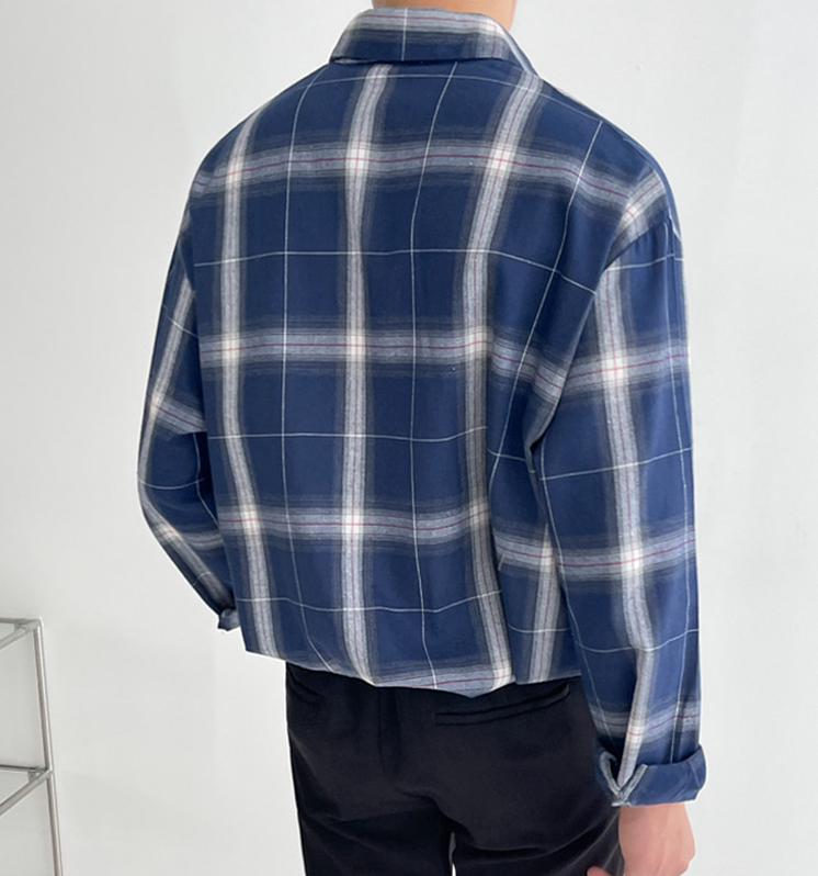 RT No. 4292 PLAID COLLAR SHIRT