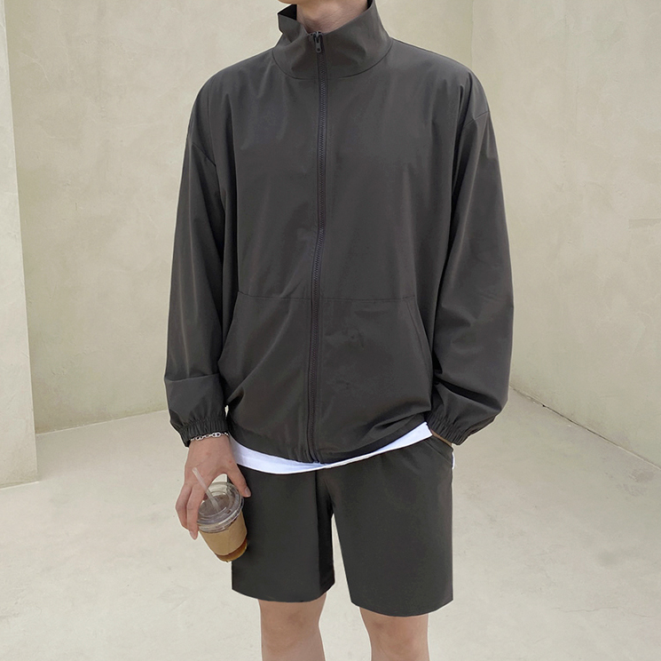 RT No. 4372 SPORT ZIP-UP JK & SHORTS (TOP & BOTTOM)